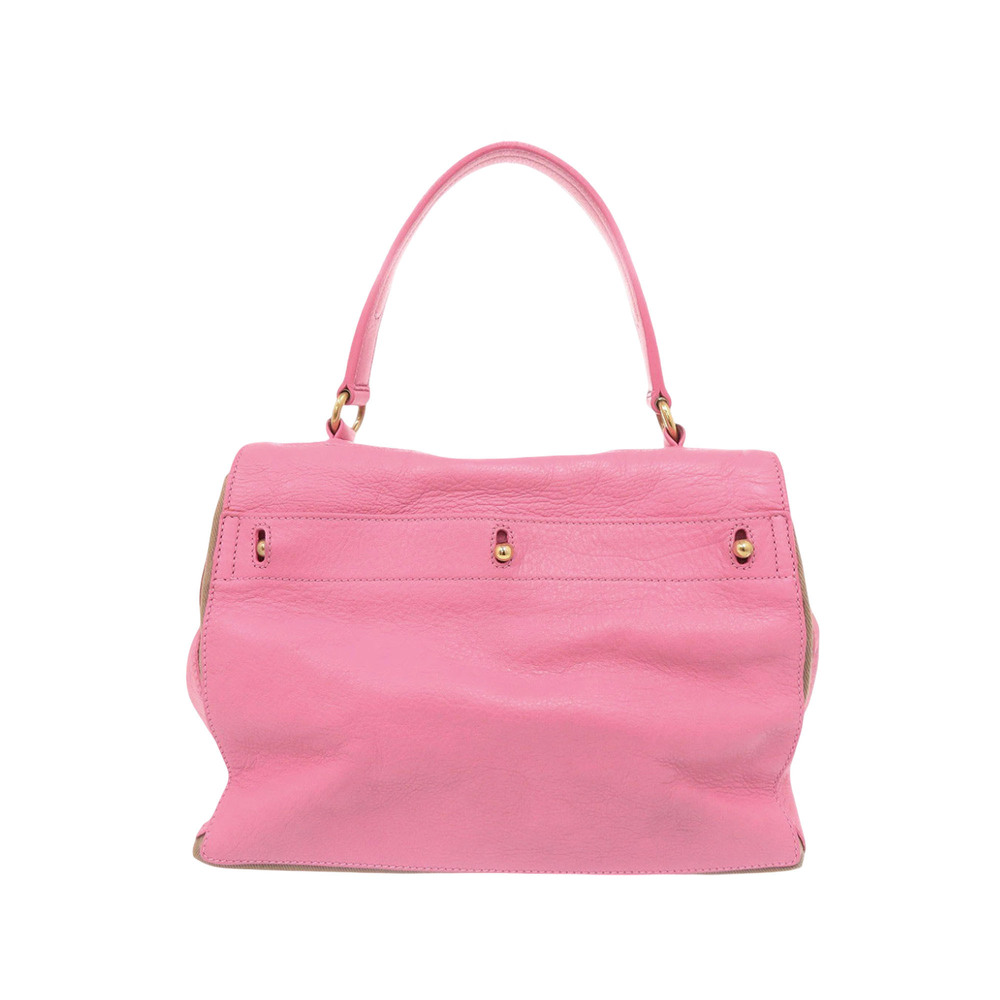 Pre-Loved Saint Laurent Medium Leather Muse Two Satchel - Picture 2 of 12